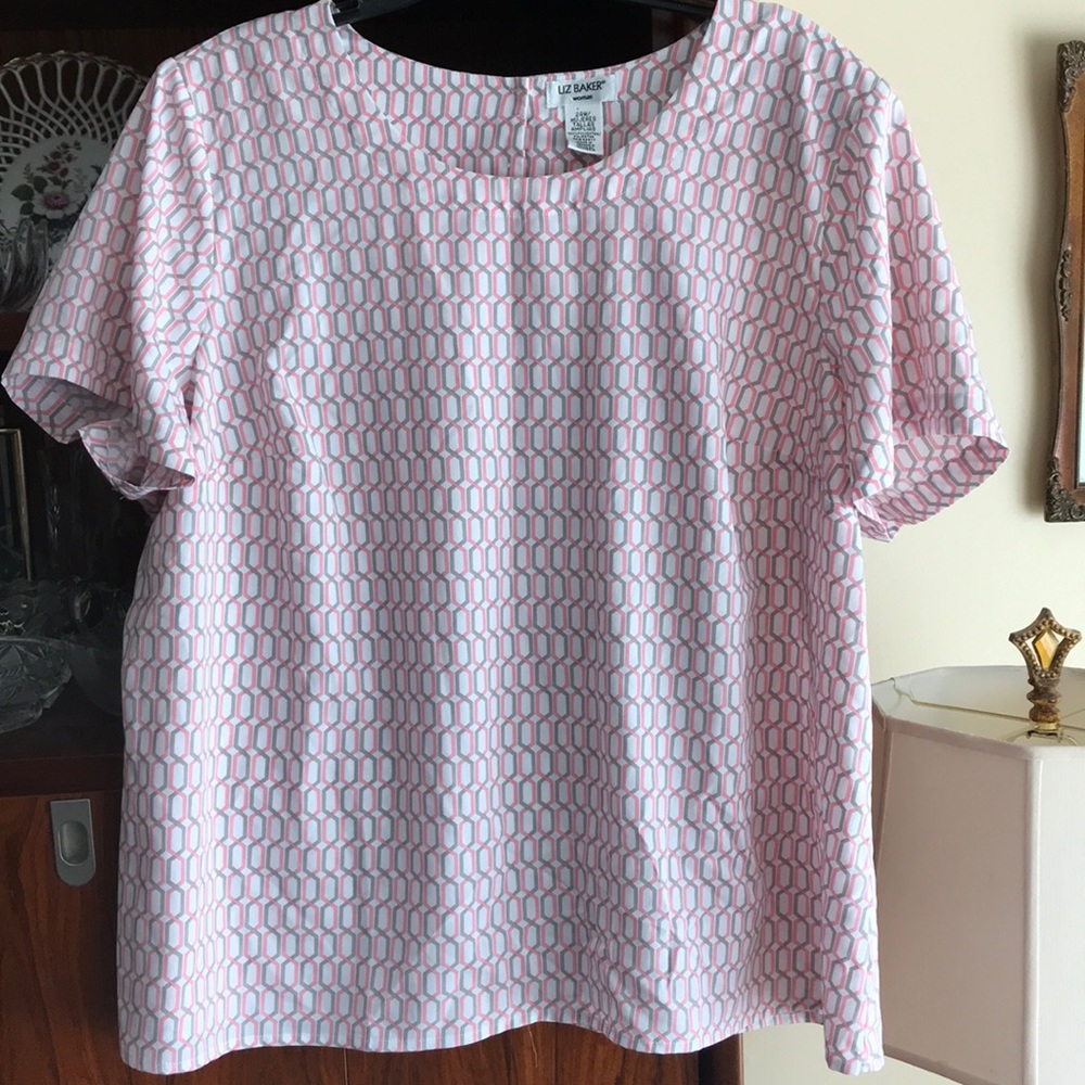 EUC Liz Baker blouse
